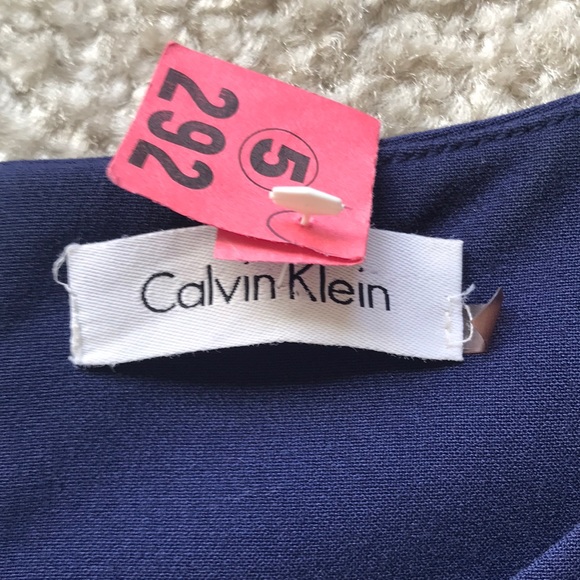Navy Calvin Klein dress - Picture 4 of 6